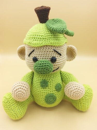 Häkelanleitung / Amigurumi / Orangine & Apfelline