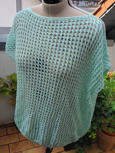 Strickanleitung für das cold Shoulder Sommertop "Breeze"