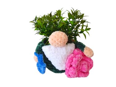 Gustav der elefantastische Gärtner - Häkeln