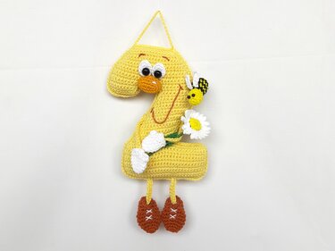 Number 2 - Crochet pattern