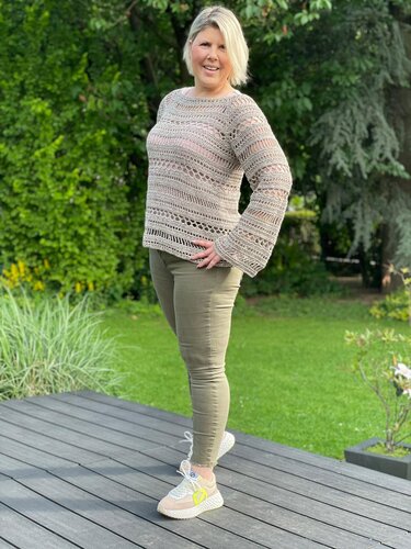 Häkelanleitung Pullover/Shirt Picabo