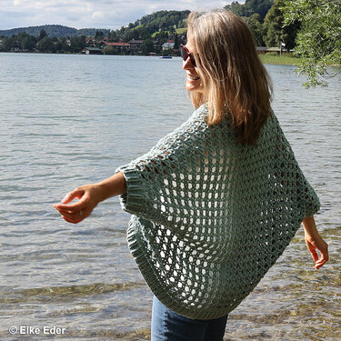 Cardigan / Shrug / Jacket „Beautiful Day“ - Crochet
