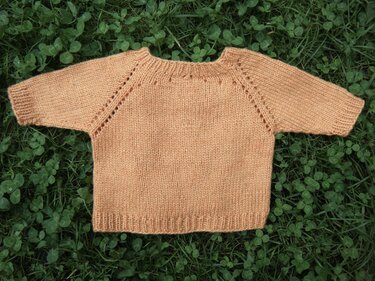 Knitting pattern kids jumper "wonder nose"