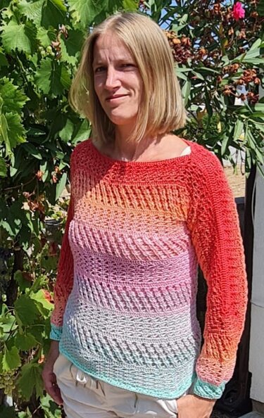 Häkelanleitung 1 Bobbel Pullover Maestral