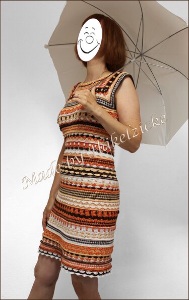 Häkelkleid "Lucindinez" RVO für alle Größen geeignet - Bild 4