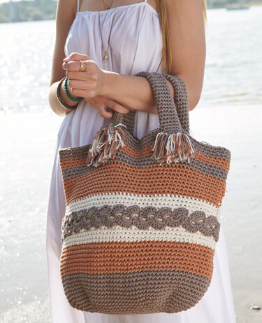 Häkelanleitung Shopper im Boho-Stil - Bild 2
