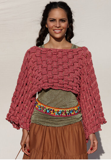 Strickanleitung Poncho Lamita - Bild 2