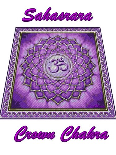 SAHASRARA CROWN CHAKRA - pattern for c2c crochet blanket
