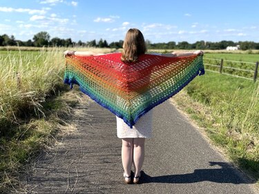 Pattern shawl "Summerlightly" - Crochet