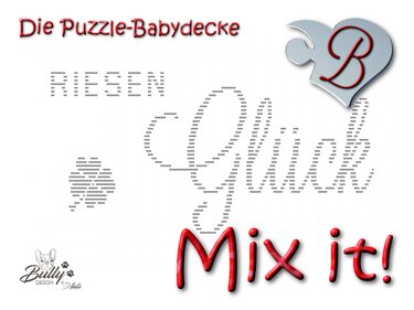 Mix it!  Die Puzzle-Babydecke - RIESEN GLÜCK - Stricken