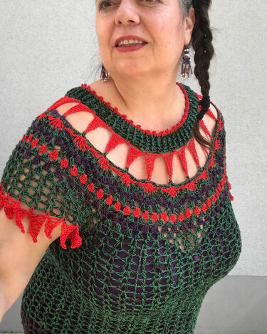 Petra Perles SPITZENKLEID - Häkeln