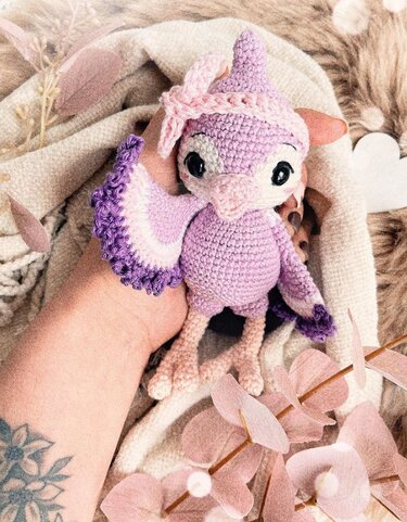 Häkelanleitung Vogel "Tori" | Sprache: Deutsch - Häkeln