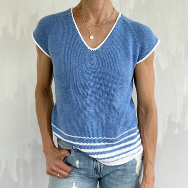 Strickanleitung – RVO-Shirt IVY - Größen XS - 2 XL No. 250