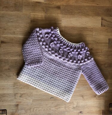 Häkelanleitung für den Kinder Pullover Josi