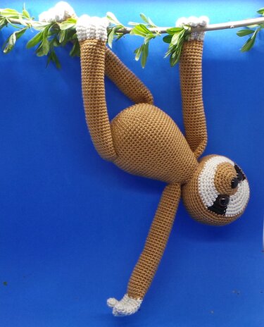 Häkelanleitung Faultier Fauli