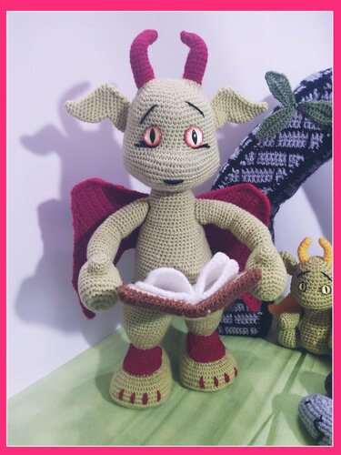 Häkelanleitung / Amigurumi / Im Zauberwald Teil 2 - Die Drachenschule