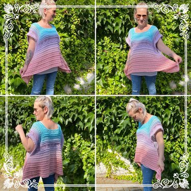 Häkelanleitung Oversize-Tunika Glamour Nr. 21 - Bild 3