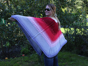 Häkelanleitung Poncho Maria