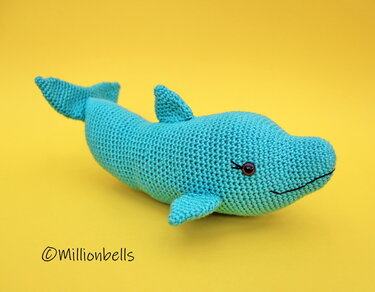Amigurumi Dolphin PDF Crochet Pattern