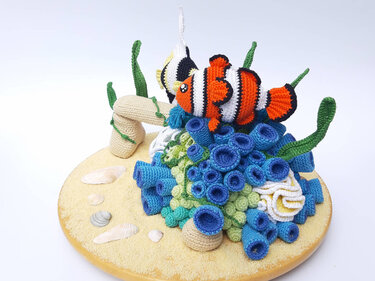 Underwater world with Claude and Wael - Crochetpattern