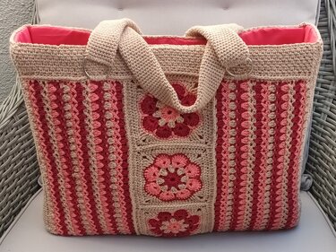 Häkelanleitung für die Tasche "Hippie"