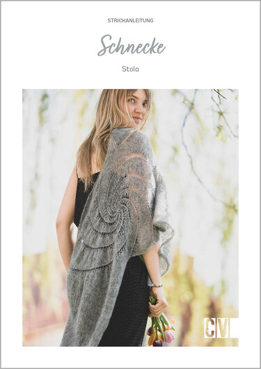 Stola Strickanleitung mit Lochmuster // PDF-Anleitung downloaden
