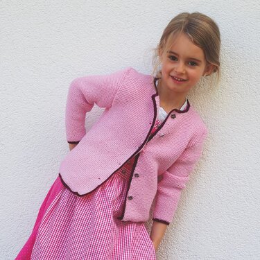 Strickanleitung Kinderjacke "Merino Extrafein" 762045 - Stricken