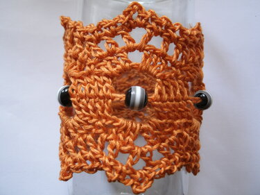 Armband mit Perlen, gehäkelter Schmuck, Häkelanleitung