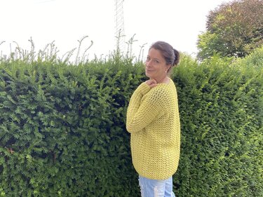 KIWI Cardigan | seamless | all sizes | no swatching - Crochet