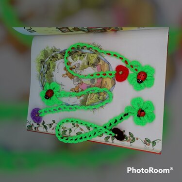 „Glücks-Lesezeichen“ - Häkelanleitung