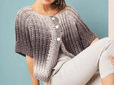 HÄKELJACKE RELIEF-STYLE - Häkeln