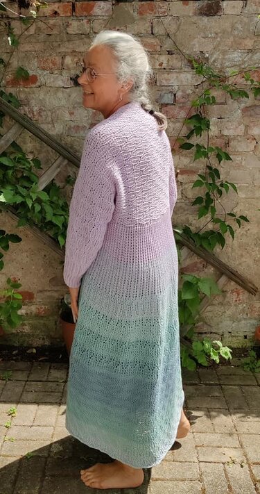 Weite FREIHEIT Ärmelschalvariante - Häkeln