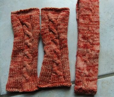 Anlis Armstulpen - Stricken