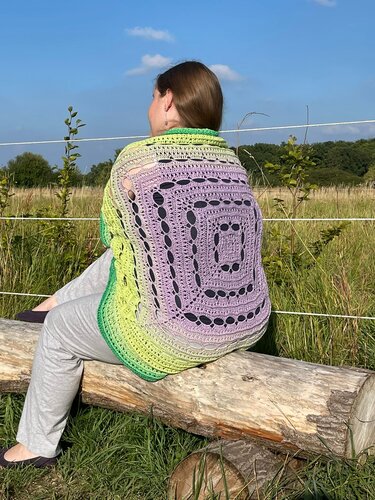 Häkelanleitung Seelenwärmer "Lavendula" - Bild 2