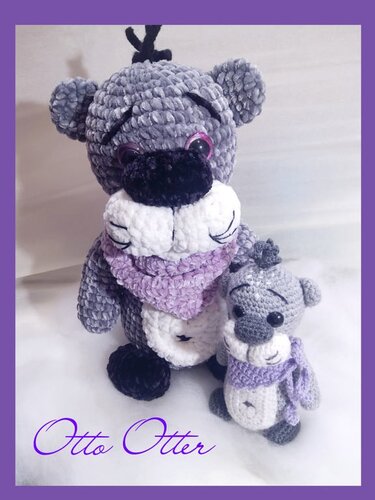 Häkelanleitung / Amigurumi / Otto Otter