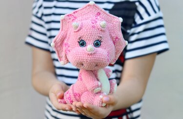 Crochet pattern Triceratops babies