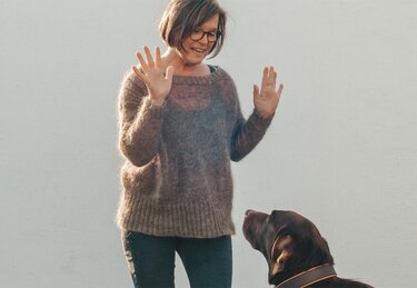 Mohairpullover "Clea", für Anfänger geeignet - Stricken