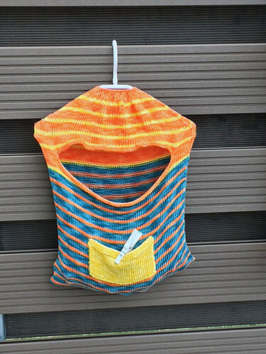 Strickanleitung Klammerbeutel