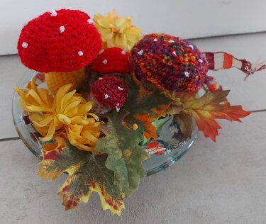 Häkelanleitung "Fliegenpilz-Duo" - Häkeln