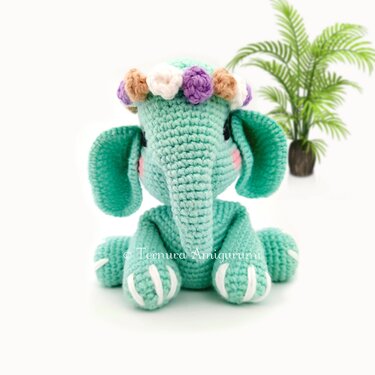Sweet Elephant Crochet Pattern