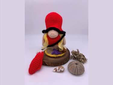 Pattern Summer Gnome Lifeguard - Crochet