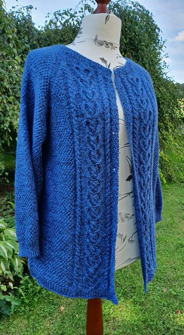 RVO-Jacke "Faröer" mit oder ohne Kapuze bis Größe XXXXXL - Stricken