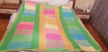 Kuscheldecke "Hug me" - Häkeln