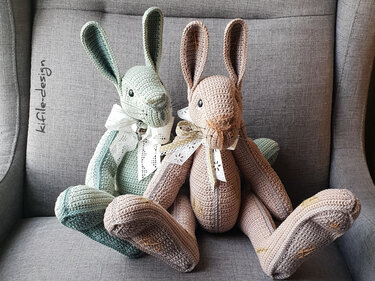 Häkelanleitung Der Vintage Hase