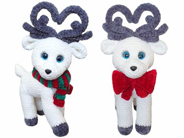 Little Heiko Heartreindeer - Crochet