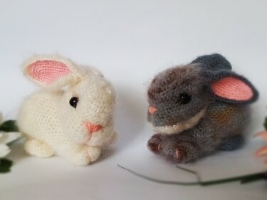 Hasen. Häkelanleitung