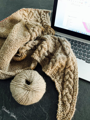 Anleitung "Spirit of Autumn" Dreieckstuch - Stricken