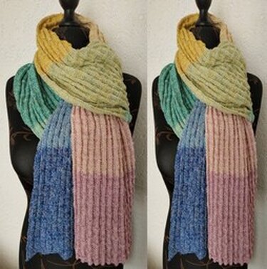 Strickanleitung Schal "Rauf und runter" - Stricken