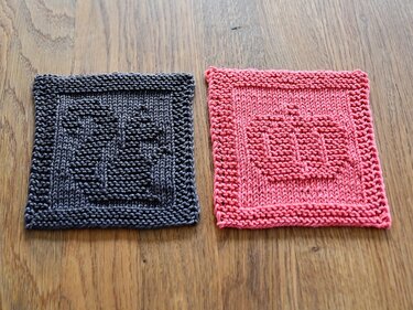 Strickanleitung Herbstdeko Untersetzer - ganz einfach