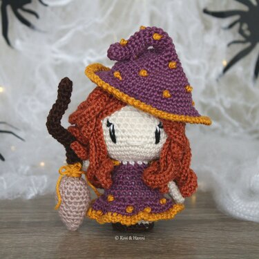 Häkelanleitung Hexe Vera